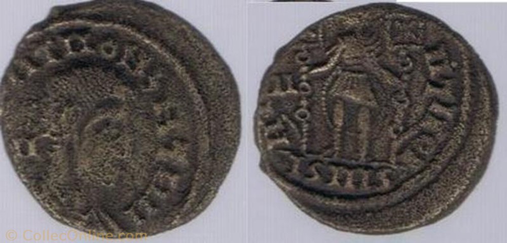 Ae2 Constance Galle imitation monnaie antique av jc ap romaine ae2 constance galle imitation