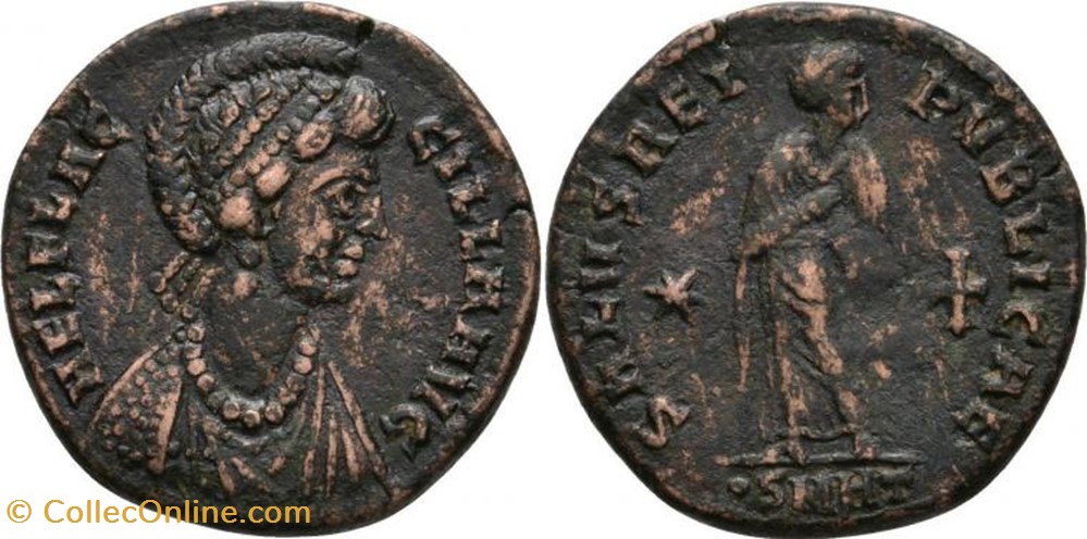 Ae2 Aelia Flacilla FAUX MODERNE coin ancient b to roman republicain imperial ae2 aelia flacilla faux moderne