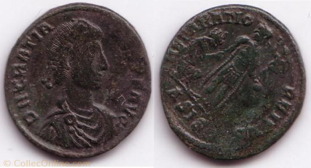 monnaie antique av jc ap romaine ae2 gratien