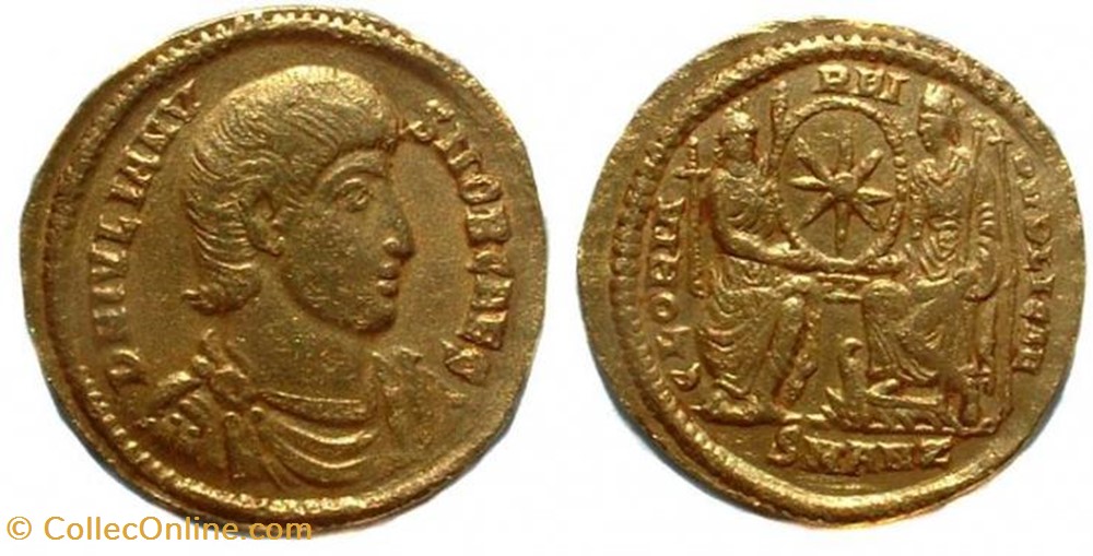 Solidus Julien II FAUX MODERNE coin ancient b c to roman republicain imperial solidus julien ii faux moderne