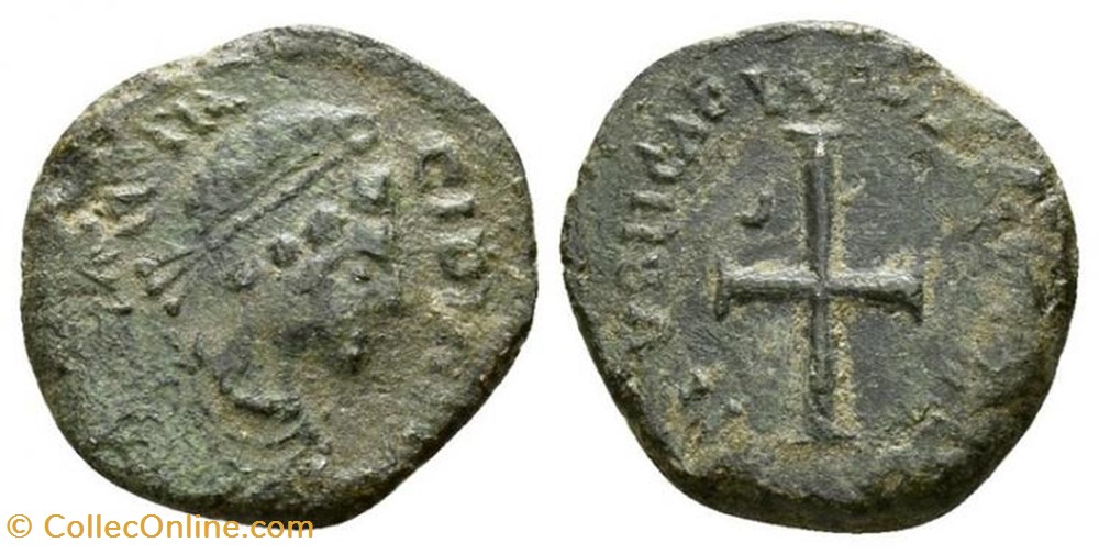 Ae4 Placidie Faux moderne coin ancient b to roman republicain imperial ae4 placidie faux moderne