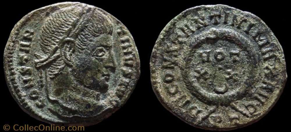 Ae3 Constantin Ier monnaie antique av jc ap romaine ae3 constantin ier