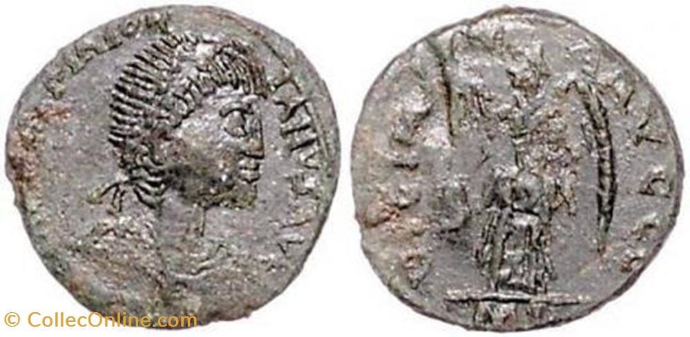 Ae4 Majorien FAUX MODERNE coin ancient b c to roman republicain imperial ae4 majorien faux moderne