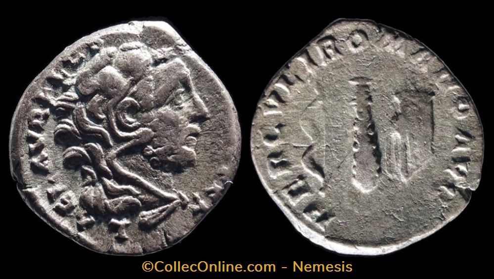 COMMODE Denier monnaies antiquite av jc a ap romaines republicaines imperiales commode denier