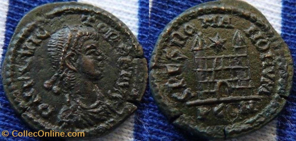 Ae4 Flavius Victor Faux moderne coin ancient b roman republicain imperial ae4 flavius victor faux moderne