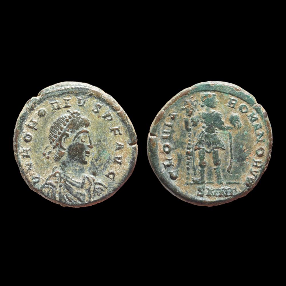 monnaie antique romaine honorius ae2