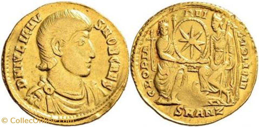 Solidus Julien II FAUX MODERNE coin ancient b c to roman republicain imperial solidus julien ii faux moderne