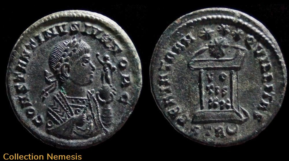 CONSTANTIN II Ae3 coins ancient to roman republic imperial constantin ii ae3
