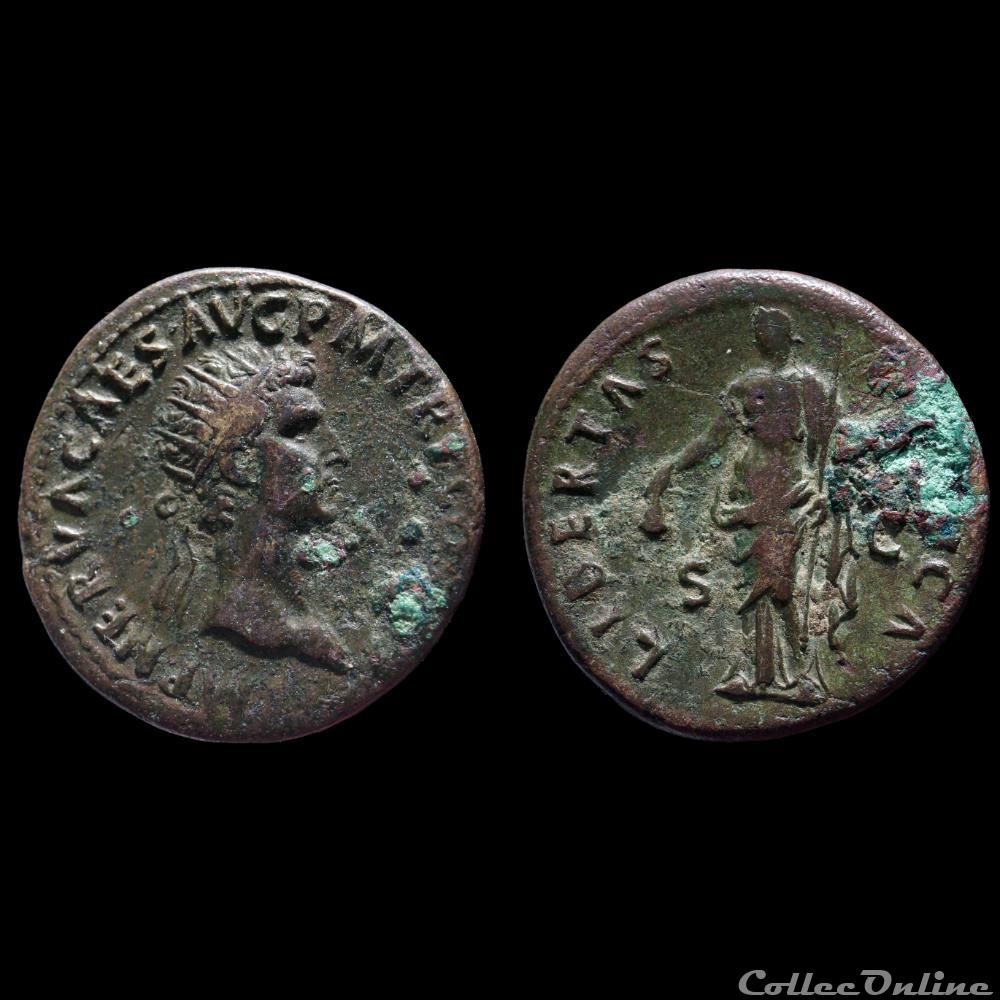 NERVA Dupondius monnaie antique romaine nerva dupondius