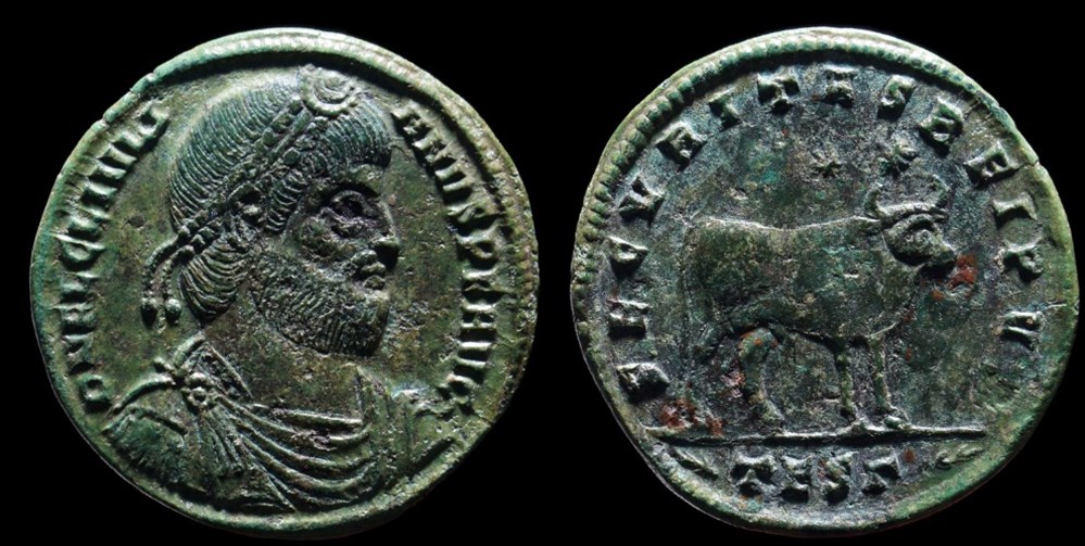 JULIEN II Double Maiorina monnaies antiques romaines imperiales et republicaines julien ii double maiorina