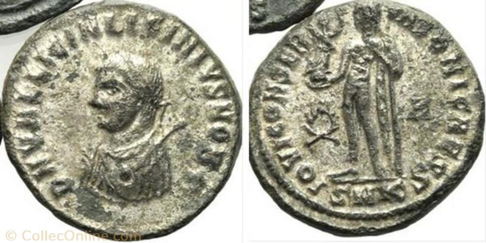 coin ancient b to roman ae3 licinius ii