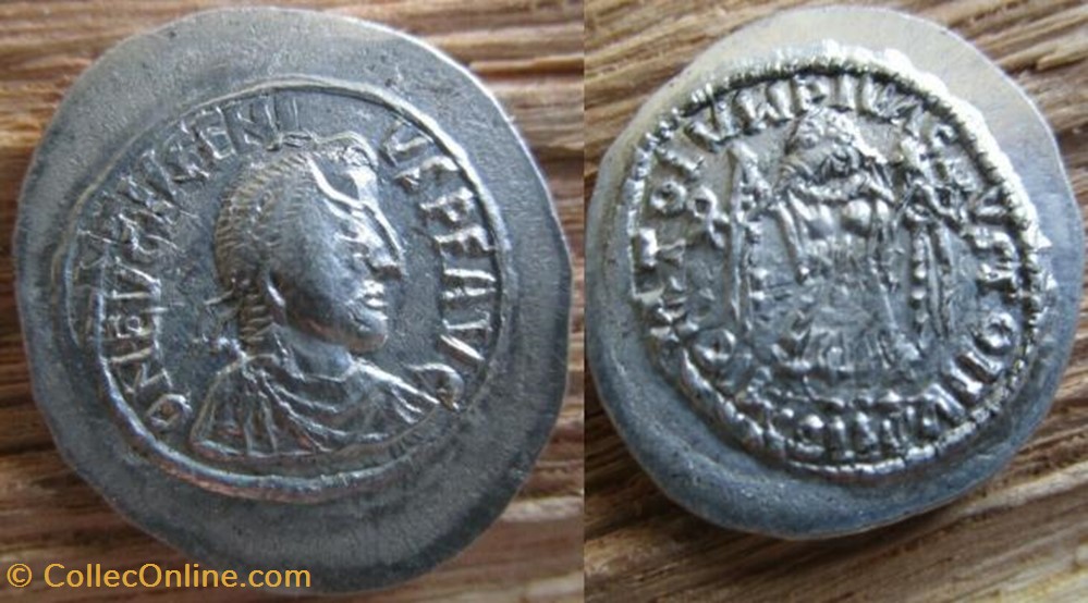 silique Eugène FAUX MODERNE coin ancient b c to roman republicain imperial silique eugene faux moderne