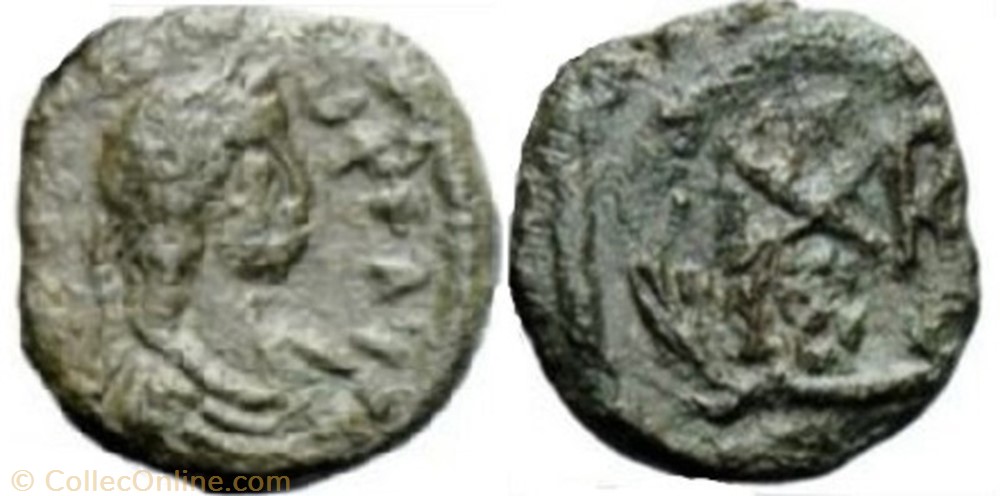 Ae4 Marcien coin ancient b to roman ae4 marcien