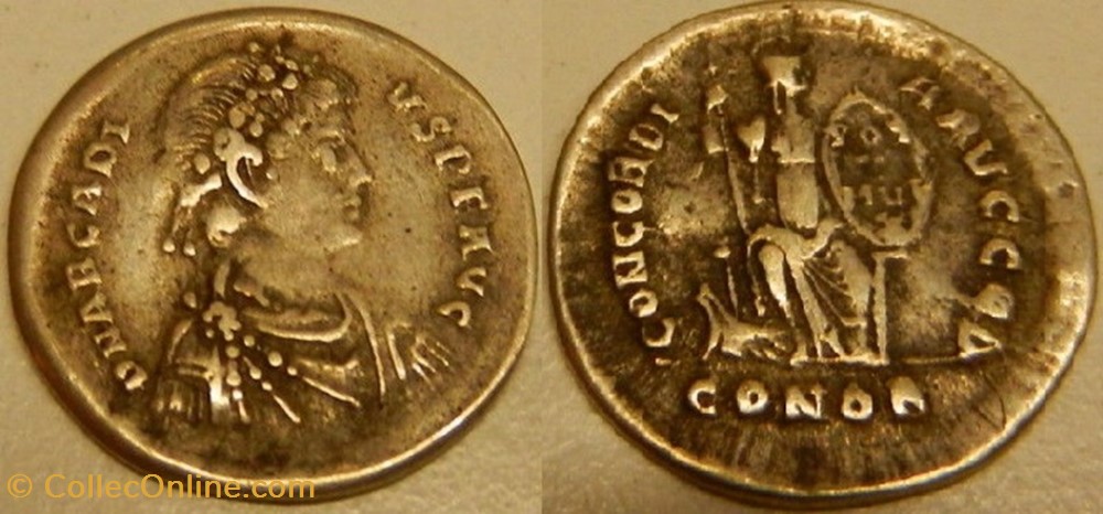 Solidus Arcadius Faux moderne coin ancient b to roman republicain imperial solidus arcadius faux moderne