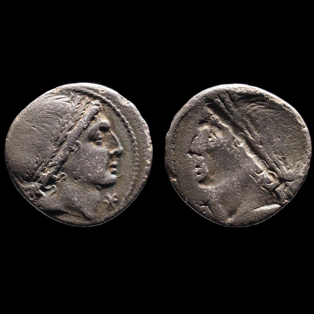 monnaie antique av jc ap romaine republicaine imperiale memmia denier incus