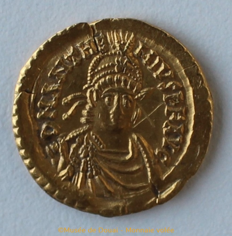 monnaies antiquite av jc ap romaines republicaines imperiales solidus antheme monnaie volee