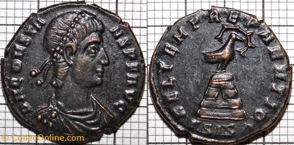 Ae3 Constans Faux moderne coin ancient b to roman republicain imperial ae3 constans faux moderne