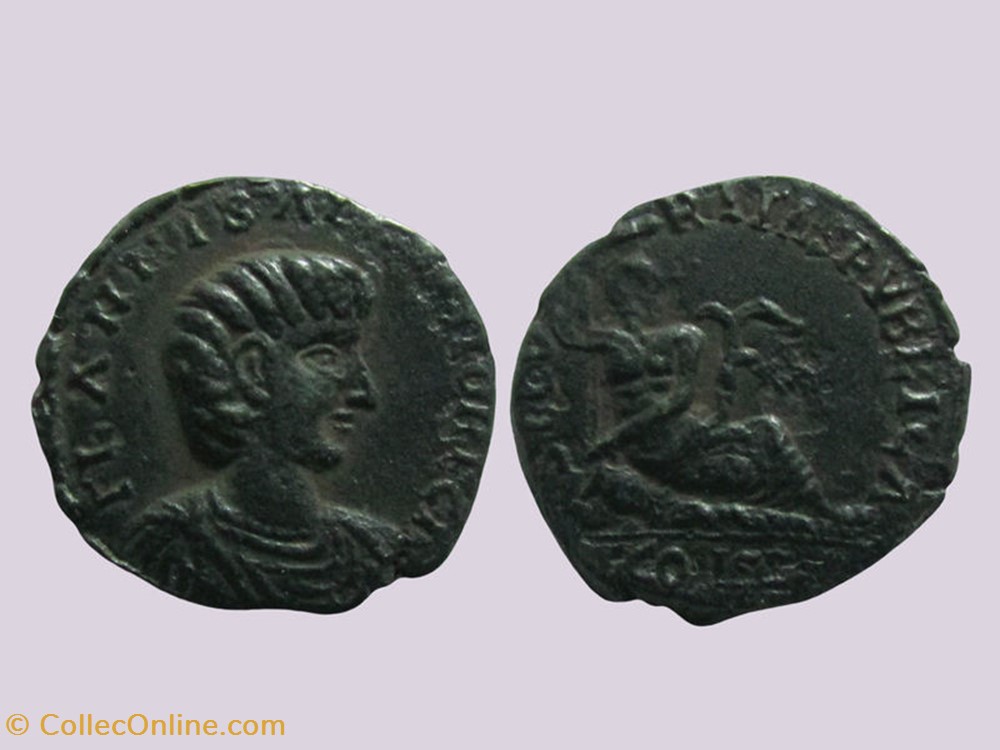 Ae4 Hannibalien FAUX MODERNE coin ancient c to roman republicain imperial ae4 hannibalien faux moderne