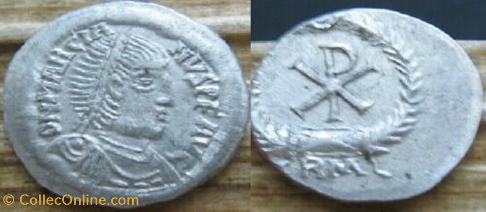 Silique Marcien FAUX MODERNE coin ancient b to roman republicain imperial silique marcien faux moderne