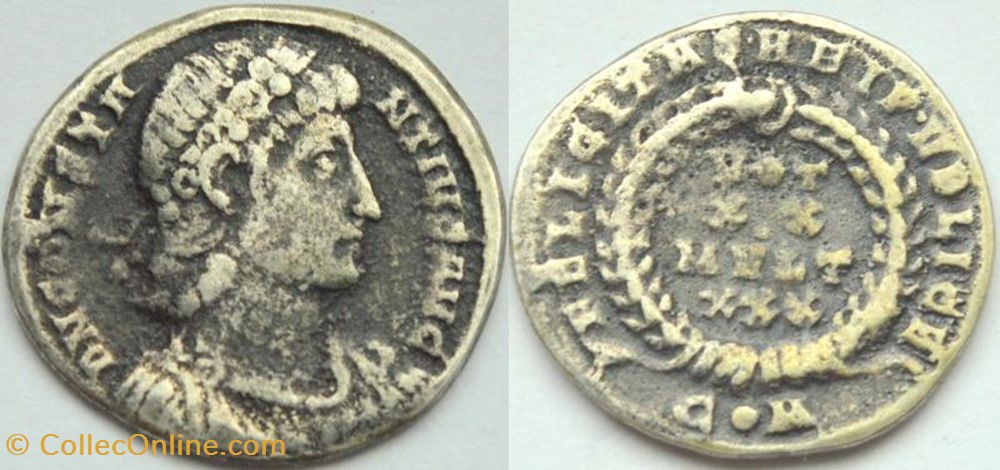 Silique Constance II FAUX MODERNE coin ancient b to roman republicain imperial silique constance ii faux moderne