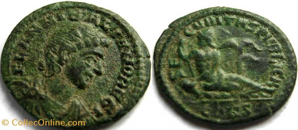 Ae4 Hannibalien FAUX MODERNE coin ancient c to roman republicain imperial ae4 hannibalien faux moderne