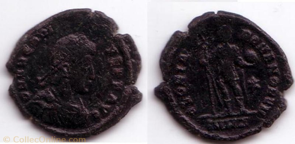 Ae2 Arcadius monnaie antique av jc ap romaine ae2 arcadius