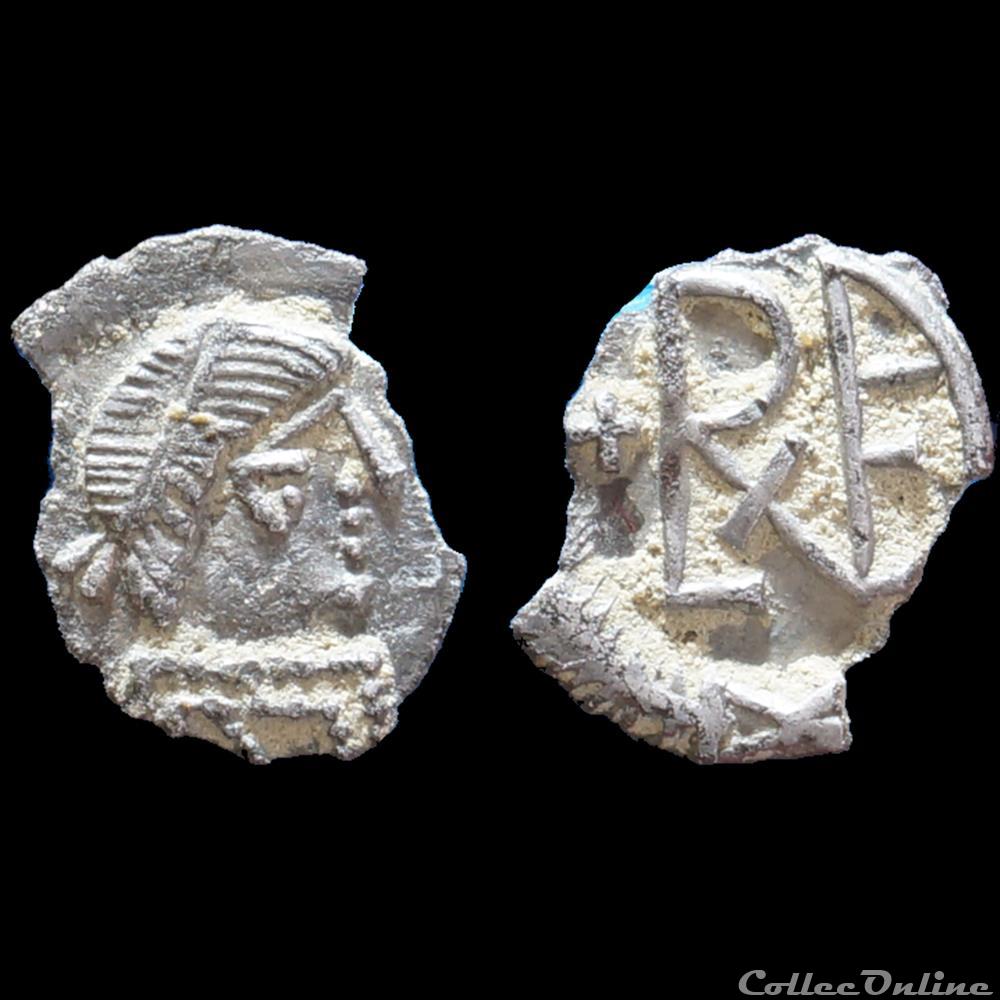 Liutprand - Lombardes (712-744) monnaies royaumes barbares royaume liutprand lombardes 712 744