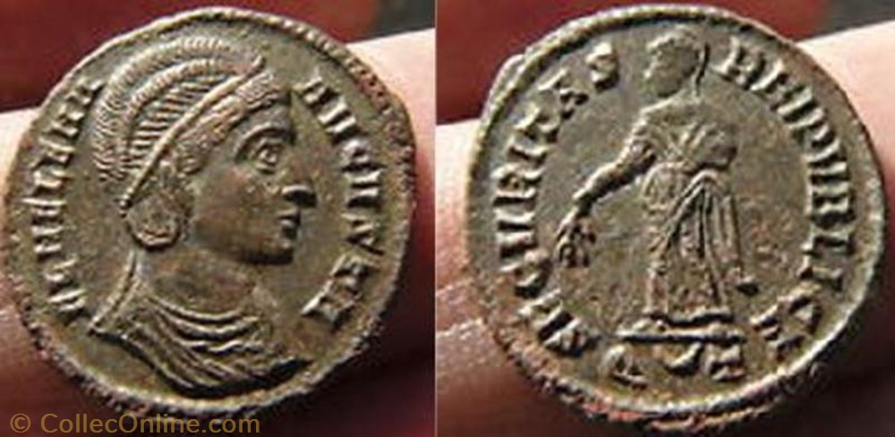 Ae3 Hélène coin ancient b c to roman ae3 helene