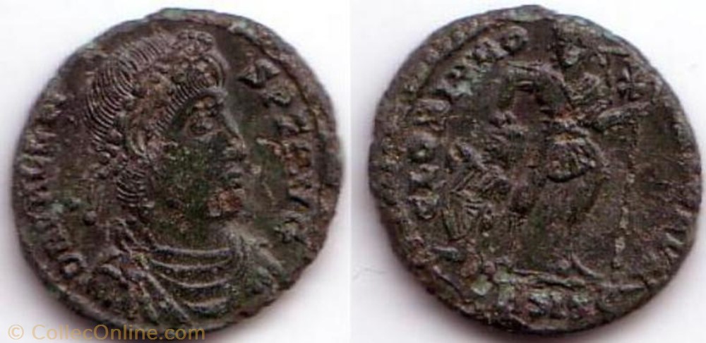 Ae3 Valens monnaie antique av jc ap romaine ae3 valens
