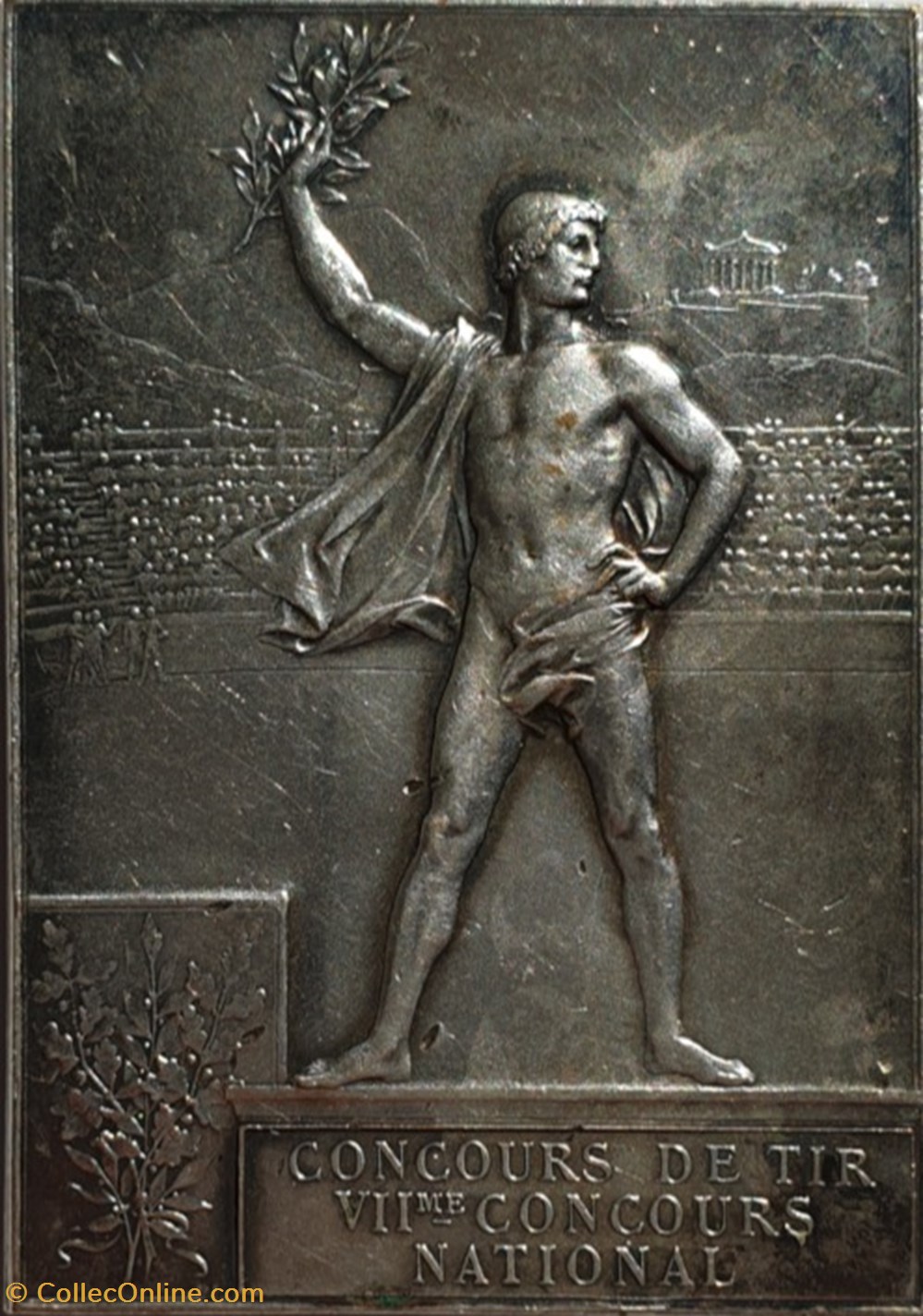 sport olympisme sports precision paris 1900 medaille concours de tir viime concours national
