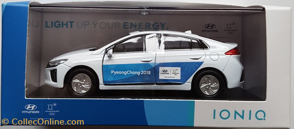 sport olympisme pyeongchang 2018 voiture miniature hyundai