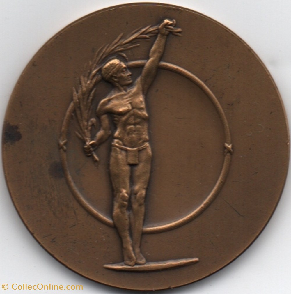 Londres 1948 médaille commémorative sport olympisme londres 1948 medaille commemorative