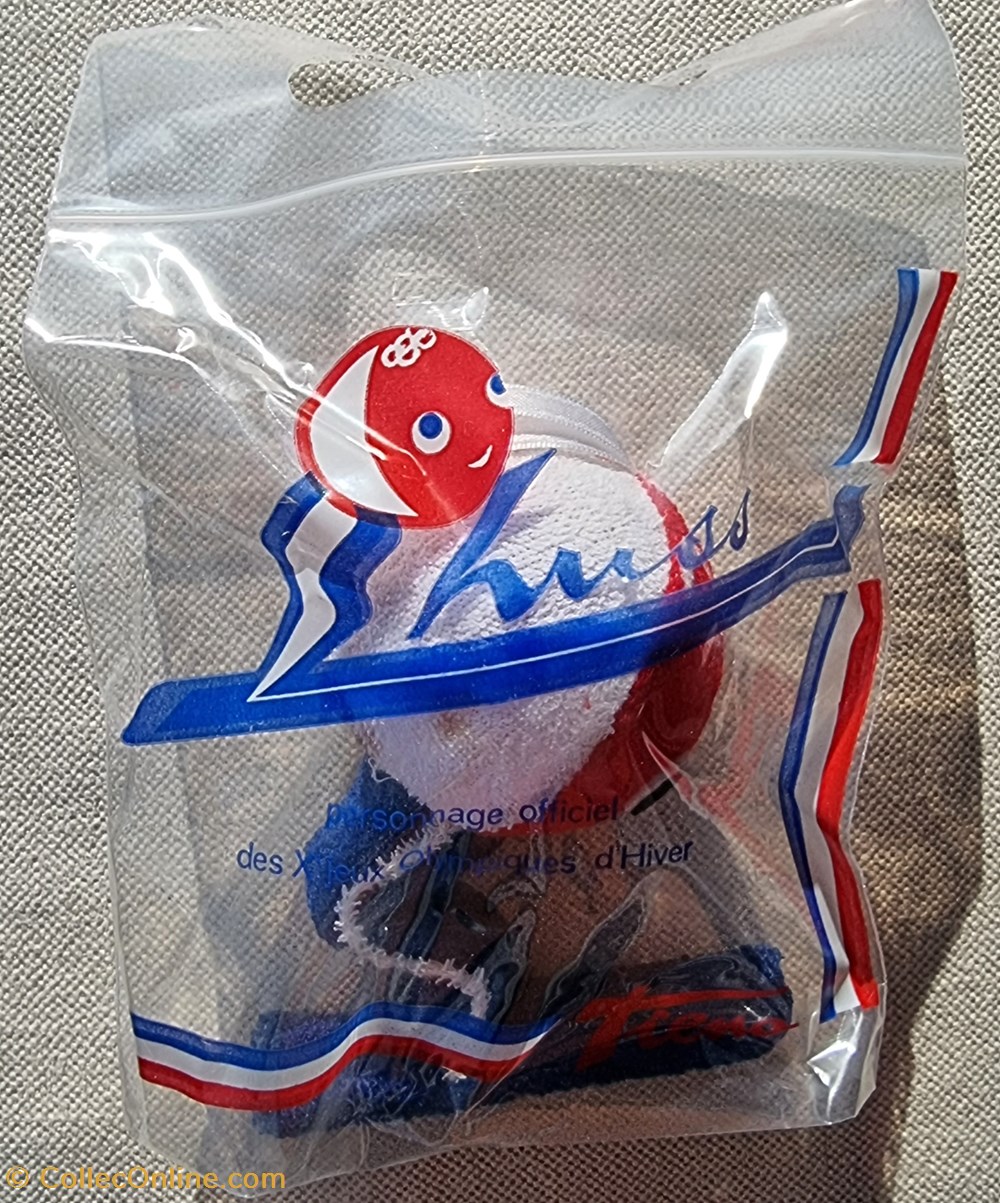 sport olympisme grenoble 1968 mascotte shuss