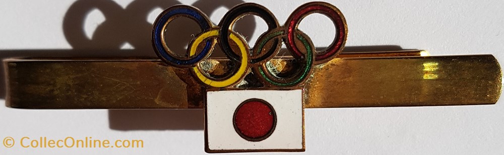 Melbourne 1956 Pince à cravate sport olympisme melbourne 1956 pince a cravate