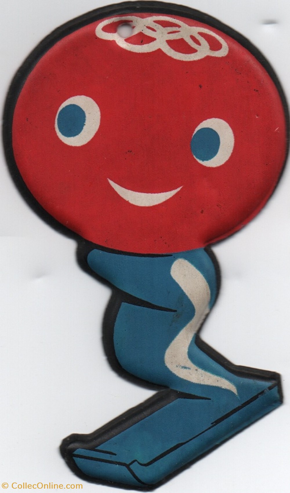 Grenoble 1968 mascotte Shuss sport olympisme grenoble 1968 mascotte shuss