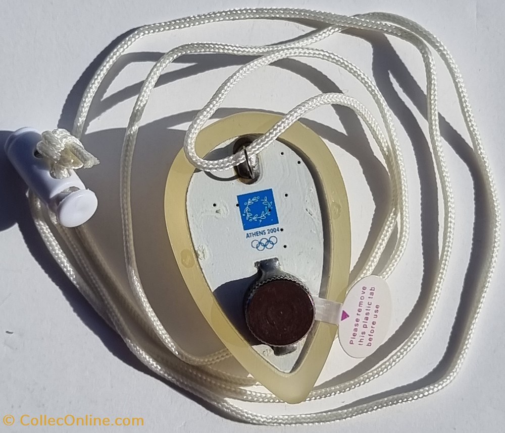 Athènes 2004 lampe flash cérémonie de clôture sport olympisme athenes 2004 lampe flash ceremonie de cloture