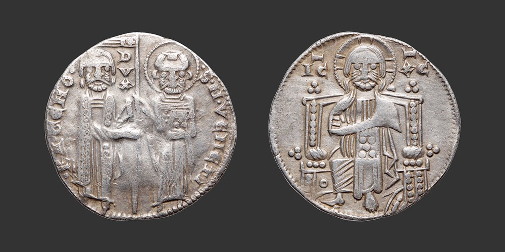 Ranieri Zeno - Paolucci 1; Biaggi 2775 coins european medieval to republic of venice ranieri zeno paolucci 1 biaggi 2775