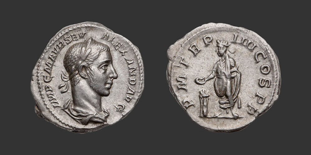 RIC IV 50 Severus Alexander - Rome coins ancient to romans imperial republican ric iv 50 severus alexander rome