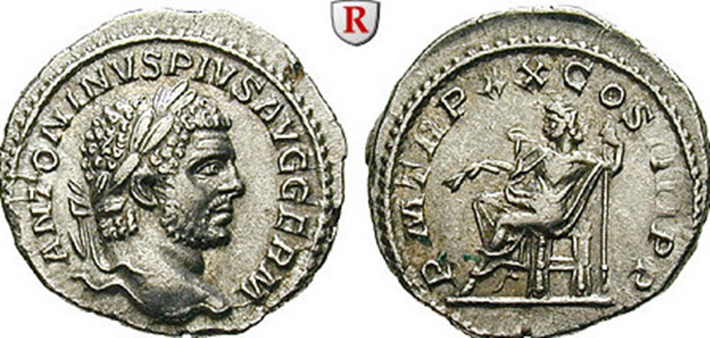RIC 291b Caracalla - Rome coins ancient to romans imperial and republican ric 291b caracalla rome