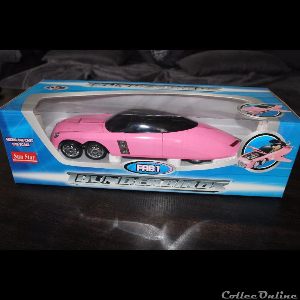 modele reduit voiture ford thunderbird fab1 1 18eme sun star 04571