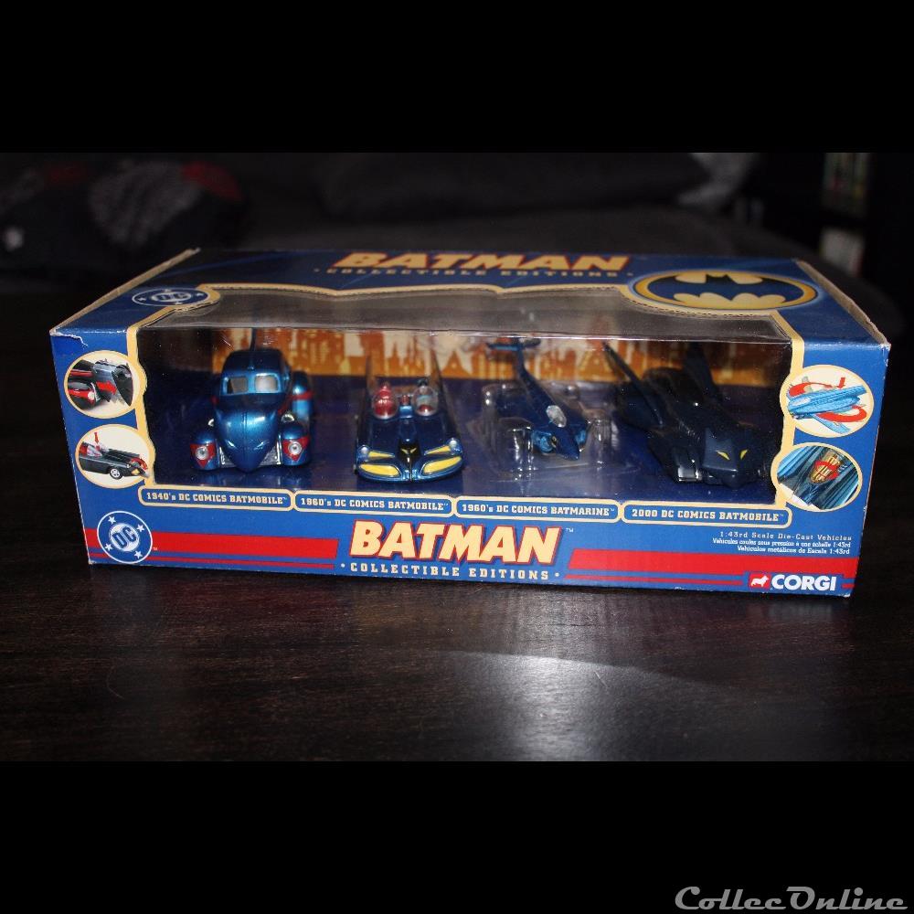 Batmobile Corgi collectibles editions Batmobile