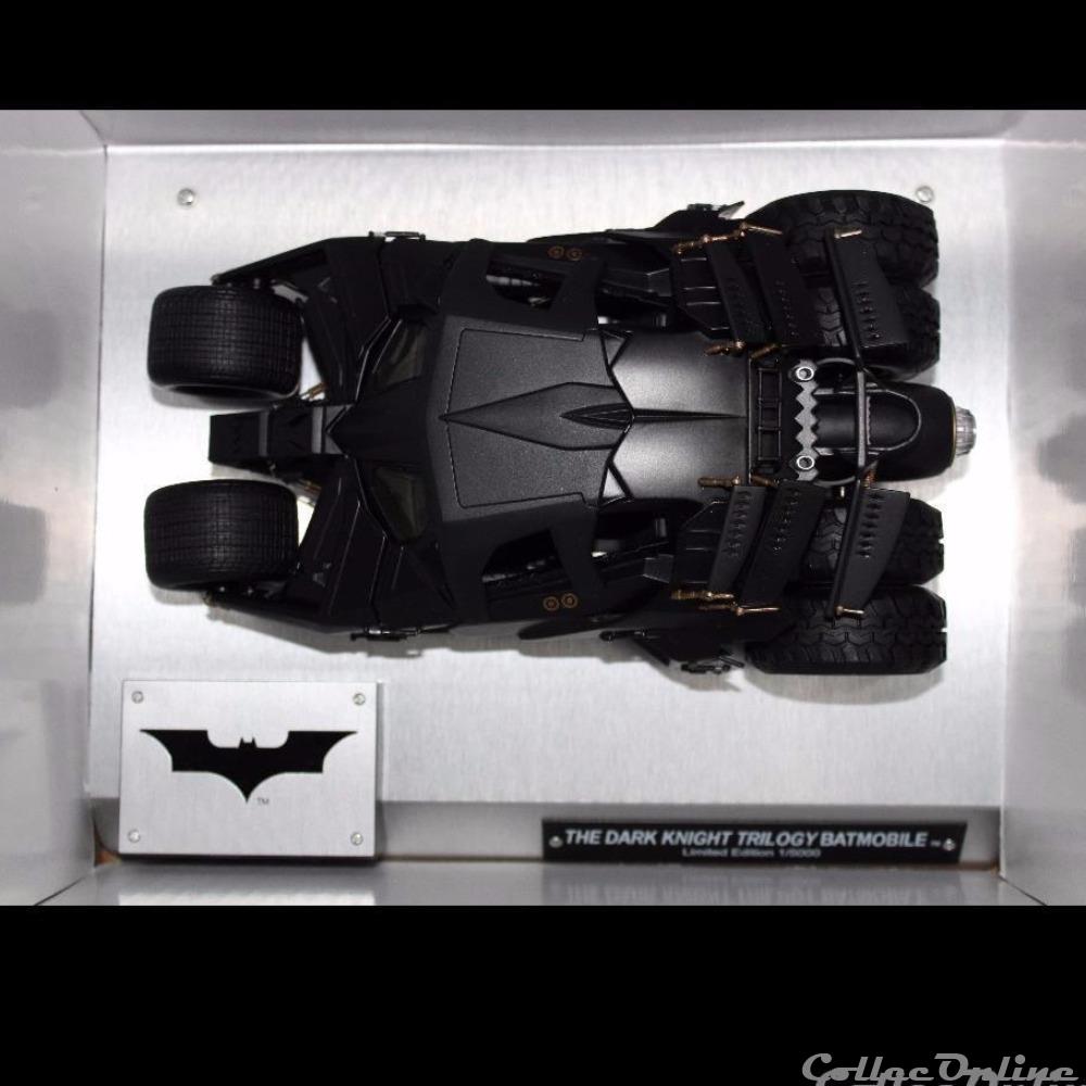 modele reduit voiture batmobile hotwheels elite the dark knight trilogy 1 18eme bcj99 5000 exemplaires