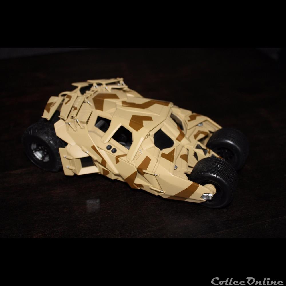 modele reduit voiture batmobile batman begin tumbler camouflage 1 18eme hot wheels