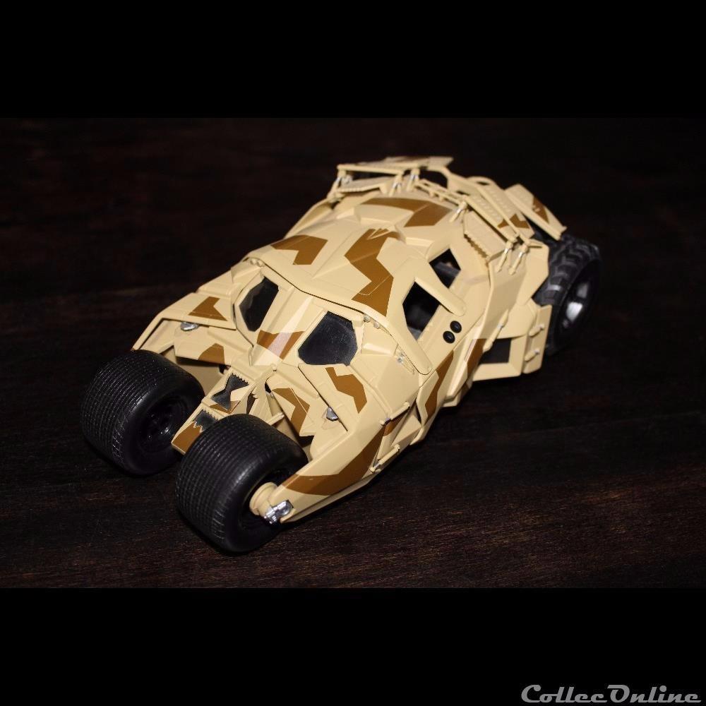 modele reduit voiture batmobile batman begin tumbler camouflage 1 18eme hot wheels