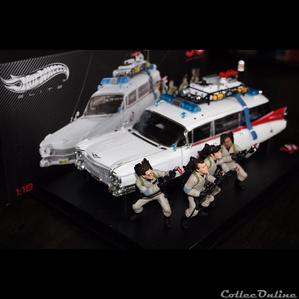 HOT WHEELS ELITE 1:18 GHOST BUSTERS ECTO 1 30TH ANNIVERSARY BLY25
