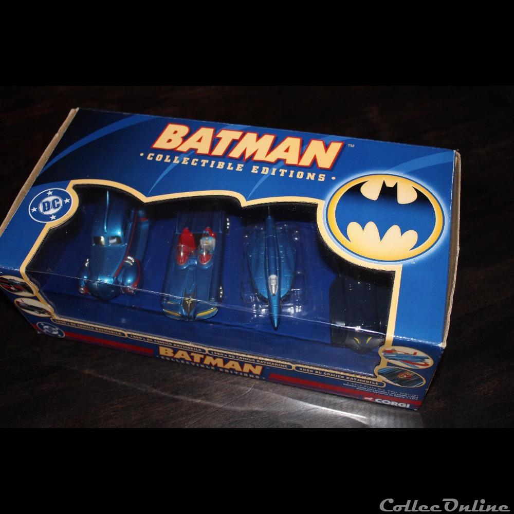 modele reduit voiture batmobile corgi collectibles editions batmobile 1940 1960 2000 batmarine1960 1 43