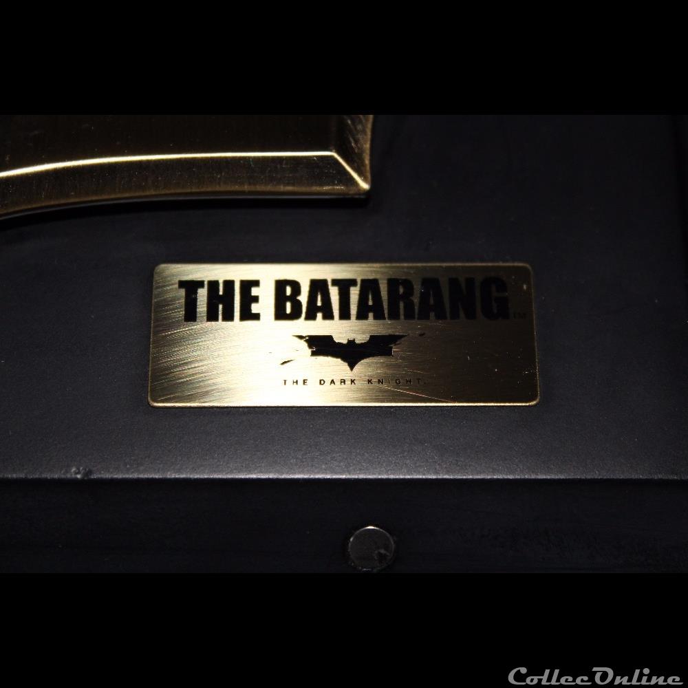 figurine comic batman batarang 1 1 the dark knight rises metal noble collection
