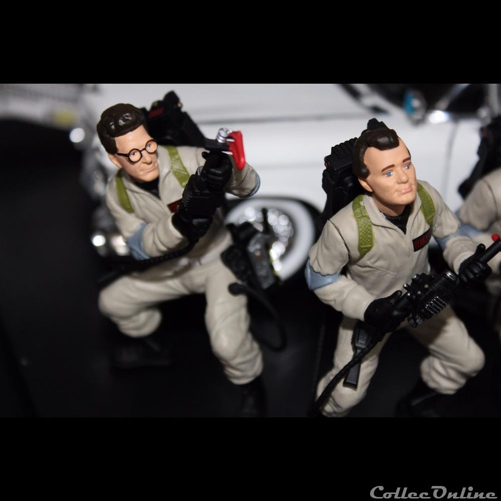 modele reduit voiture cadillac ghostbusters ecto1 30eme anniversaire 1 18eme hot wheels elite bly25