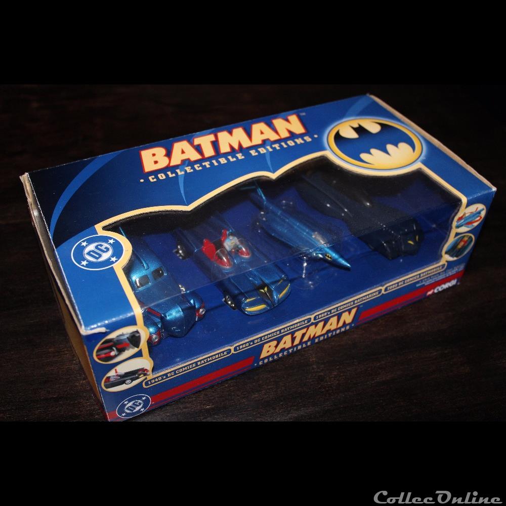modele reduit voiture batmobile corgi collectibles editions batmobile 1940 1960 2000 batmarine1960 1 43