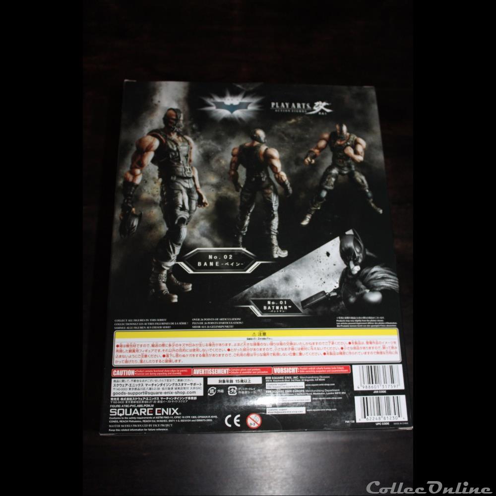 figurine comic batman bane the dark knight trilogy play arts enix